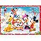 Set puzzle 4 in 1 Trefl Disney, Sarbatoarea Craciunului, 1x35 piese, 1x48 piese, 1x54 piese, 1x70 piese