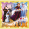 Set puzzle 3 in 1 Trefl Disney Frozen 2, Puternicele Ana si Elsa, 1x20 piese, 1x36 piese, 1x50 piese