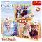 Set puzzle 3 in 1 Trefl Disney Frozen 2, Puternicele Ana si Elsa, 1x20 piese, 1x36 piese, 1x50 piese