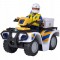 ATV Simba Fireman Sam Police cu figurina Malcolm si accesorii