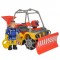 ATV Simba Fireman Sam, Sam Mercury Snow Quad cu lama de zapada, figurina Sam si accesorii