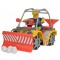 ATV Simba Fireman Sam, Sam Mercury Snow Quad cu lama de zapada, figurina Sam si accesorii