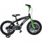 Bicicleta copii Dino Bikes 14" BMX negru si verde