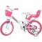 Bicicleta copii Dino Bikes 16" Unicorn