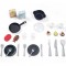 Bucatarie Smoby Cherry Kitchen cu 25 accesorii