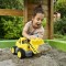 Buldozer Big Power Worker Wheel Loader cu figurina