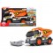 Camion de constructie Dickie Toys Dump Truck 30 cm cu lumini si sunete