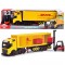 Camion Dickie Toys DHL Heavy Truck 35 cm cu lumini si sunete