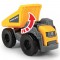 Camion Dickie Toys Mack Volvo Micro Builder cu remorca, buldozer si camion basculant