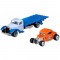 Camion Hot Wheels by Mattel Car Culture Speed Waze cu masina Ford 32