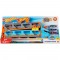 Camion si pista de masinute Hot Wheels by Mattel Speedway Hauler cu trailer si 3 masinute