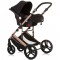 Carucior Chipolino Amore 3 in 1 obsidian gold