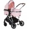 Carucior Chipolino Aura 2 in 1 flamingo