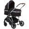Carucior Chipolino Aura 3 in 1 obsidian