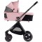 Carucior Chipolino Elite 3 in 1 pink marshmallow