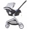 Carucior Chipolino Emotion 3 in 1 silver