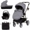Carucior Chipolino Linea 3 in 1 ash grey