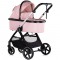Carucior Chipolino Marbella 3 in 1 pink marshmallow