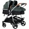 Carucior gemeni Chipolino Duo Smart 2 in 1 basil