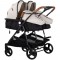 Carucior gemeni Chipolino Duo Smart 2 in 1 biscotta