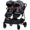Carucior gemeni Chipolino Duo Smart 2 in 1 cloud