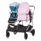 Carucior gemeni Chipolino Duo Smart 2 in 1 rose water sky