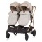 Carucior gemeni Chipolino Duo Smart 2 in 1 sand