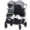 Carucior gemeni Chipolino Duo Smart 3 in 1 anthracite