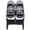 Carucior gemeni Chipolino Duo Smart 3 in 1 anthracite