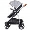 Carucior gemeni Chipolino Duo Smart 3 in 1 anthracite