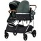Carucior gemeni Chipolino Duo Smart 3 in 1 basil