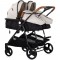 Carucior gemeni Chipolino Duo Smart 3 in 1 biscotta