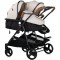 Carucior gemeni Chipolino Duo Smart 3 in 1 biscotta