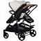 Carucior gemeni Chipolino Duo Smart 3 in 1 biscotta
