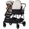 Carucior gemeni Chipolino Duo Smart 3 in 1 biscotta