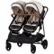 Carucior gemeni Chipolino Duo Smart 3 in 1 biscotta