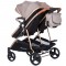 Carucior gemeni Chipolino Duo Smart 3 in 1 humus