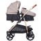 Carucior gemeni Chipolino Duo Smart 3 in 1 humus