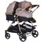 Carucior gemeni Chipolino Duo Smart 3 in 1 humus