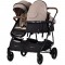 Carucior gemeni Chipolino Duo Smart 3 in 1 tiramisu