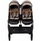 Carucior gemeni Chipolino Duo Smart 3 in 1 tiramisu