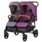 Carucior gemeni Chipolino Passo Doble lilac platinum