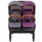 Carucior gemeni Chipolino Passo Doble lilac platinum