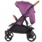 Carucior gemeni Chipolino Passo Doble lilac platinum