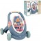 Carucior pentru papusi Smoby Baby Walker 3 in 1 cu papusa