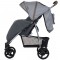 Carucior sport Chipolino Mixie platinum cu husa picioare