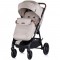 Carucior sport Chipolino Ultera cu husa picioare tiramisu