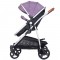 Carucior gemeni Chipolino Duo Smart 2 in 1 anthracite lilac