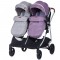 Carucior gemeni Chipolino Duo Smart 2 in 1 anthracite lilac