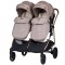 Carucior gemeni Chipolino Duo Smart 2 in 1 humus